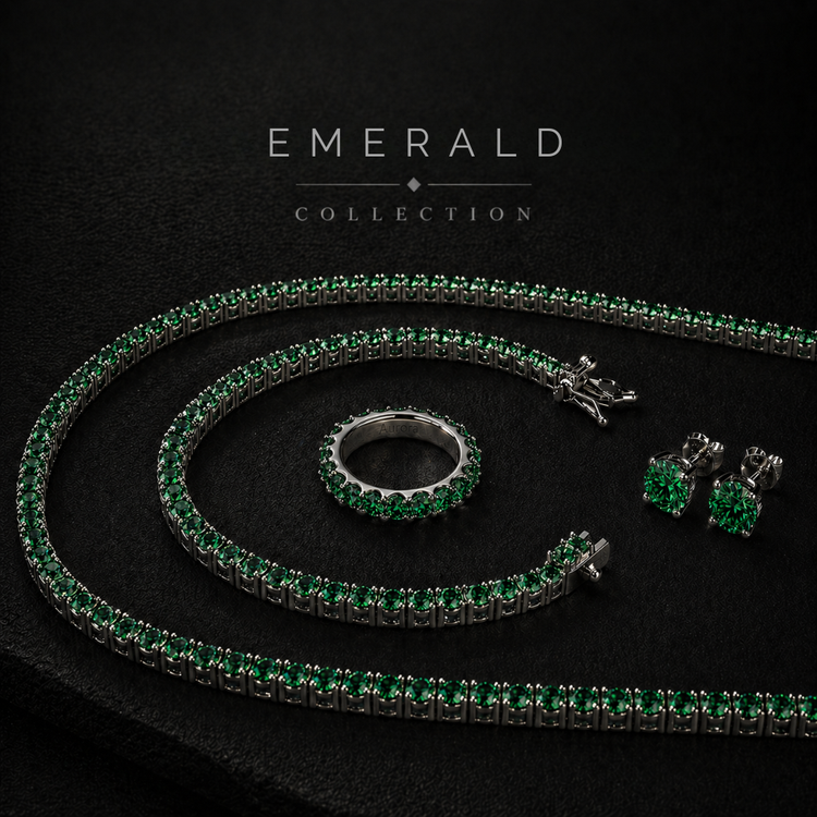 Men’s Emerald Jewelry
