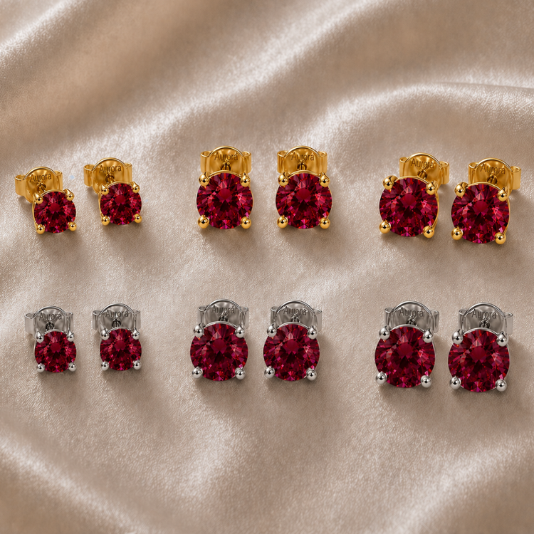 Women’s Ruby Earrings